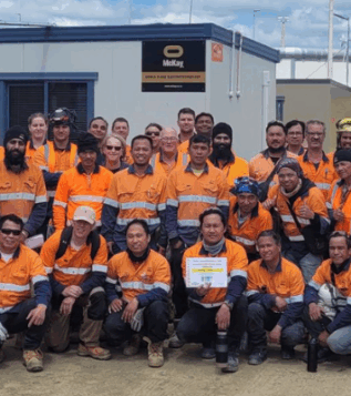 Waikeria prison project team - mckay